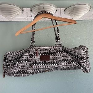 Boho print yoga bag